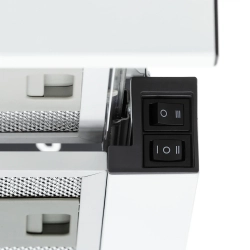 Встраиваемая вытяжка Krona KAMILLA T 600 WHITE (2 мотора)