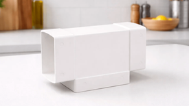 Крепление пластиковых воздуховодов