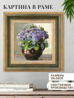 Картина на стену интерьерная на холсте 30х30 см