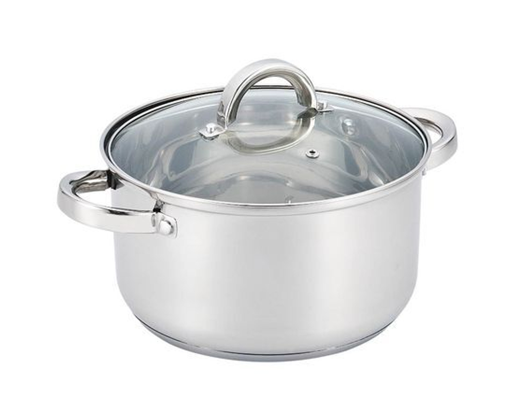 Кастрюля с крышкой Mallony Mediano, 2,6 л, 18*10,5 см