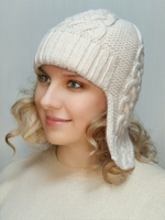 Шапка ушанка АЙС (Флис)