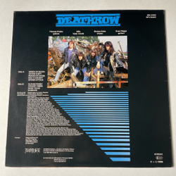 Винтажная виниловая пластинка LP Deathrow Riders Of Doom (Germany 1986)