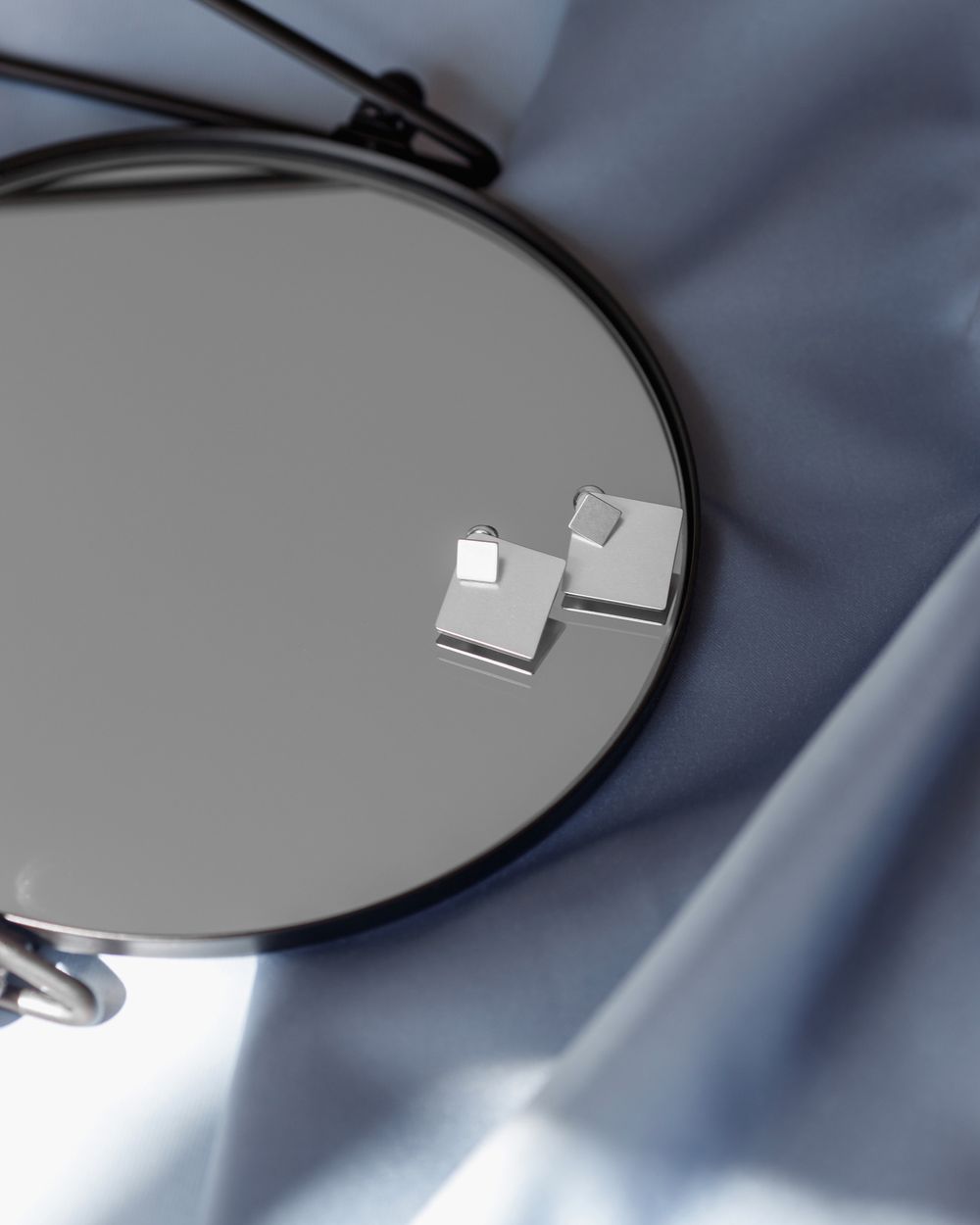 Серьги Double Square Jackets