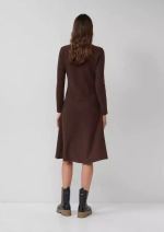 Текстурированное платье-миди Black Label