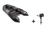 Таймень NX 2900 НДНД графит-черный + PARSUN T 2.6 BMS (комплект лодка + мотор)