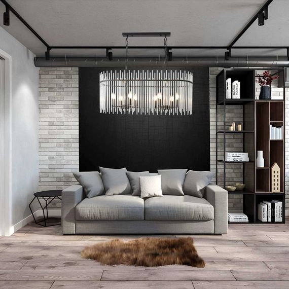 Подвесная люстра Crystal Lux CLARO SP8