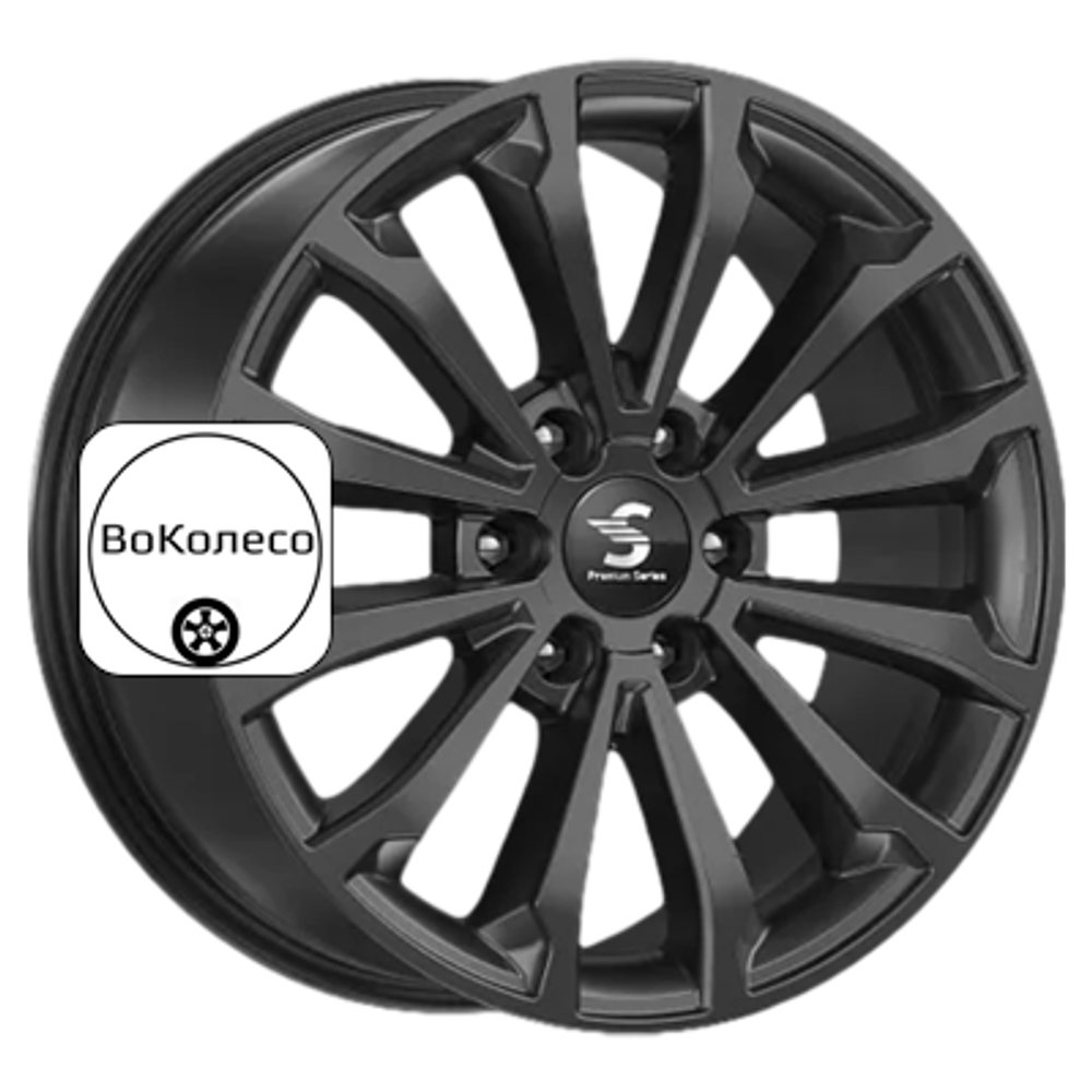 8,5x20/6x139,7 ET25 D106,1 КР006 (Land Cruiser Prado) Fury black Premium Series