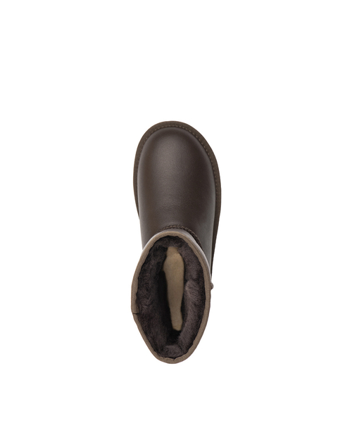 SHORT METALLIC II-chocolate