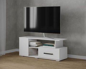 Тумба-ТВ ПАРУС-4  белый