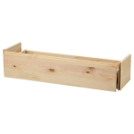 Ящик - IKEA IVAR/ИВАР ИКЕА, 18х30х80 см, под беленый дуб