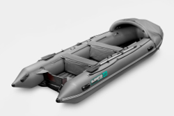 Надувная лодка GLADIATOR E450PRO зелено-оливковый