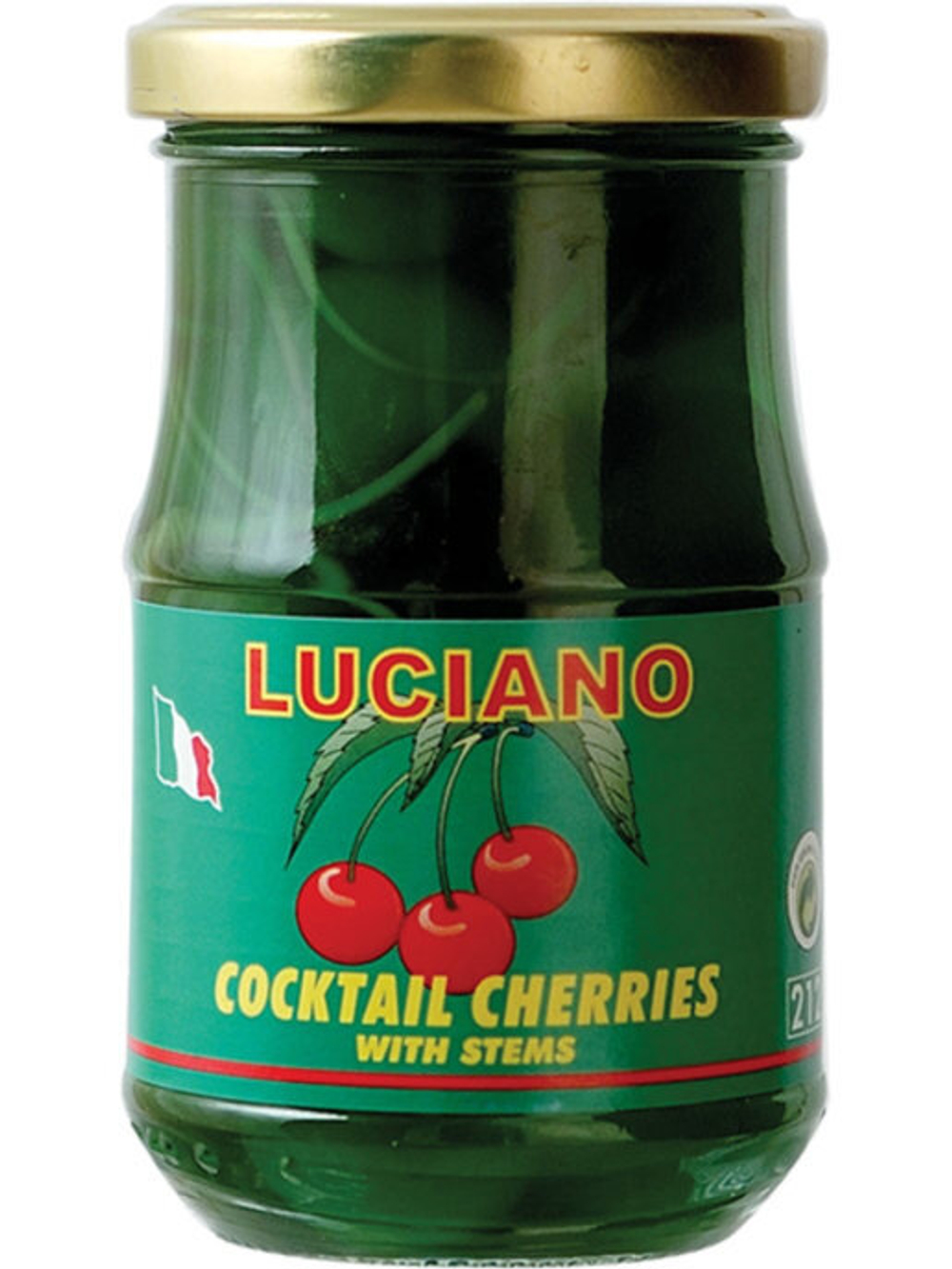 КОНСЕРВЫ Вишня коктейльная Зеленая LUCIANO, Италия (Банка 950гр)