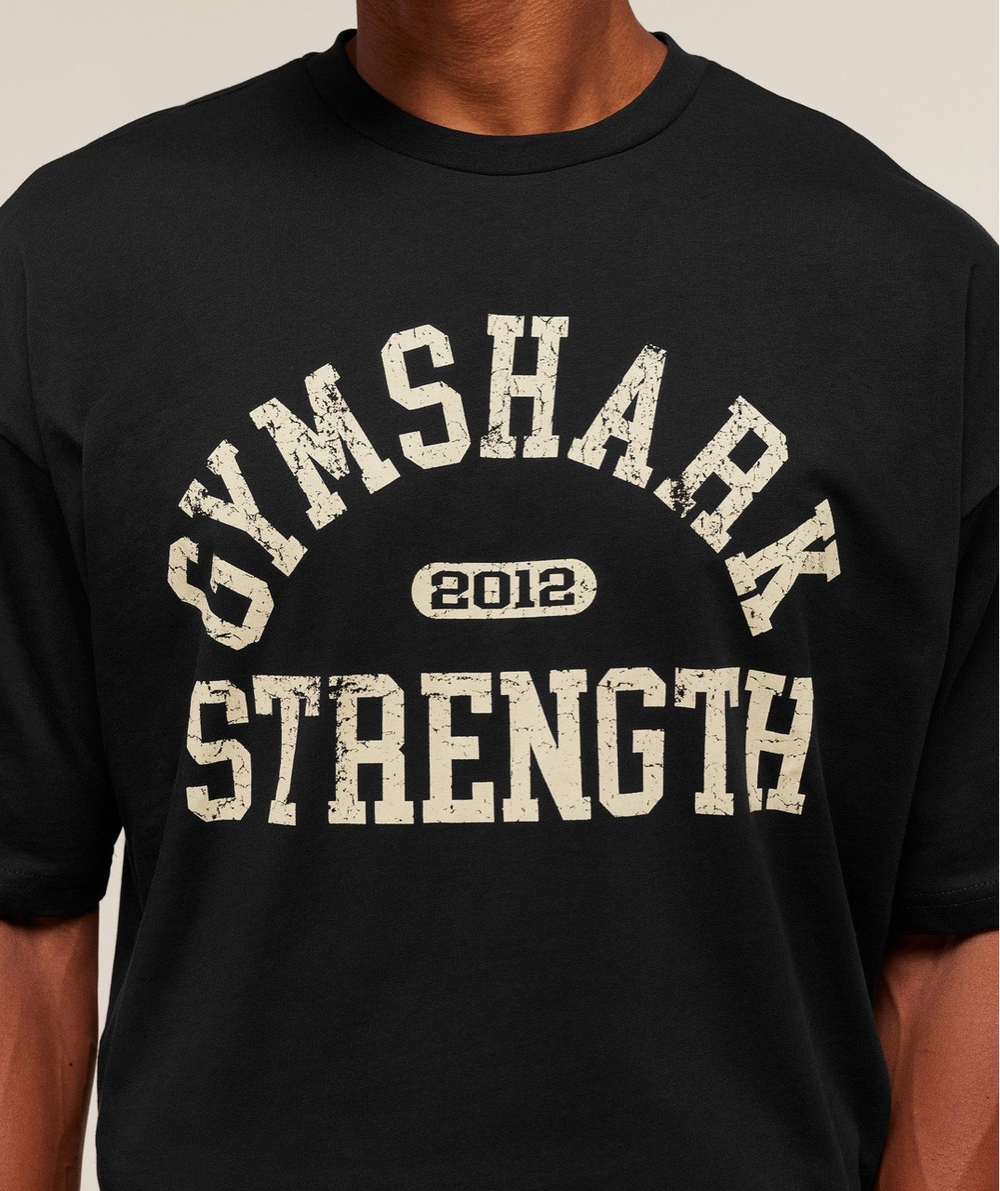 Футболка GYMSHARK 2012 Strength T-Shirt Black