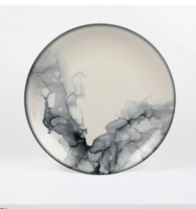 GBSEO17DUR360 Тарелка Круглая D=17 См., Плоская, Фарфор Цвет Мрамор, Marble R360