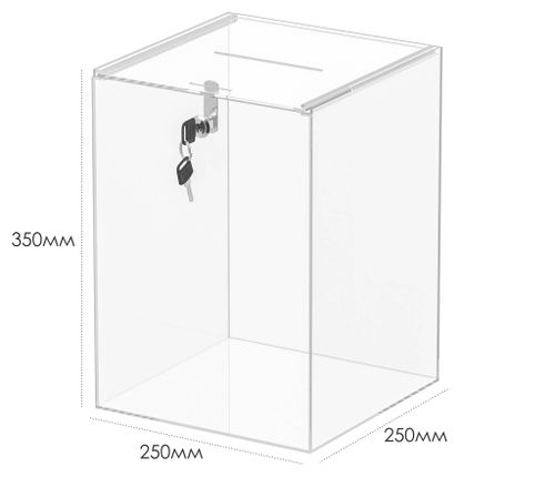 Ящик для пожертвований 250х250х350