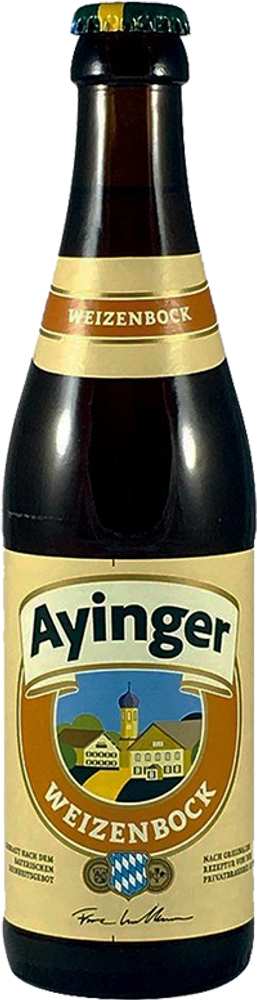 Пиво Аингер Вайценбок / Ayinger Weizen-Bock 0.33л - 24шт