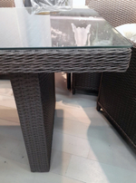 Стол плетеный обеденный Barcelona