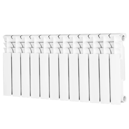 Радиатор биметаллический Evolution EvВ 350 боковое подключение белый 12 секций