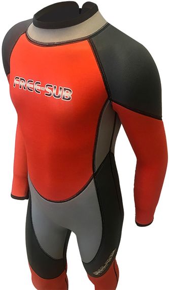 Гидрокостюм детский Free-Sub Kid Surf Yamamoto 39 3 мм красный