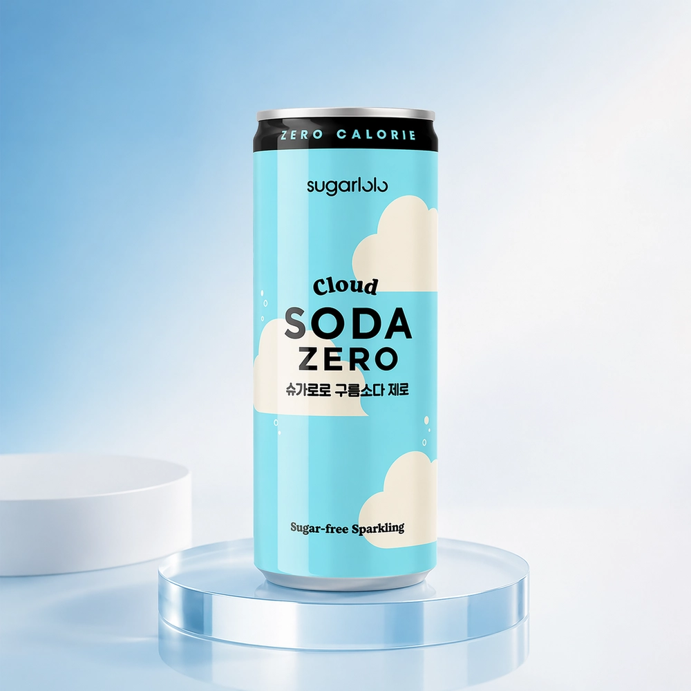 Напиток газированный без сахара Soda Zero со вкусом крем-соды