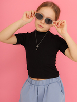 Футболка Вискоза, черная