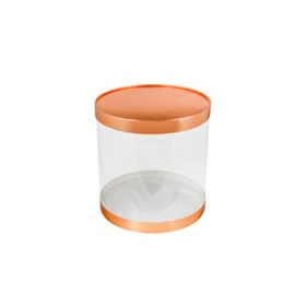 Шляпная упаковка ЗОЛОТАЯ д. 12 см высота 12 см.