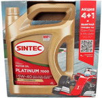 Масло моторное SINTEC  Платинум 7000  A3/B4  5W40 4+1л  промо-комплект