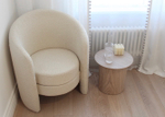 Кресло Ellipse E7.4 (молочный, букле)