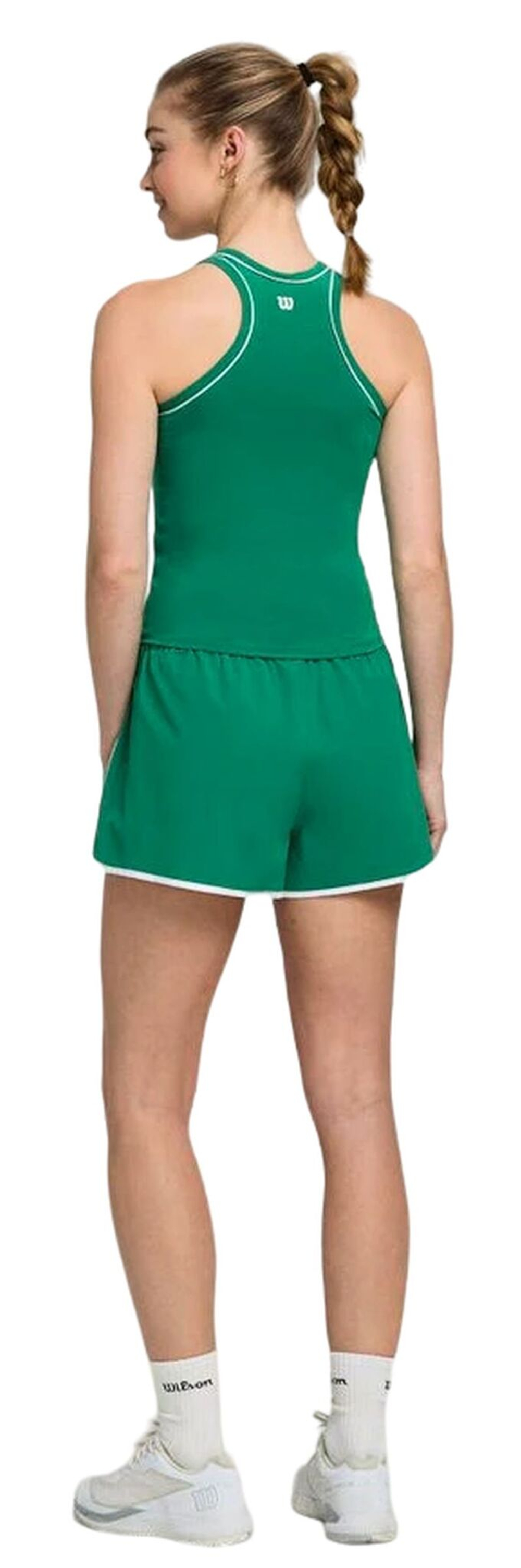 Топ теннисный Wilson Team Tank Top - courtside green