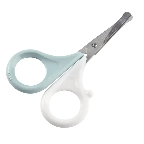 Детские маникюрные ножницы Beaba Nail Scissors Green Blue