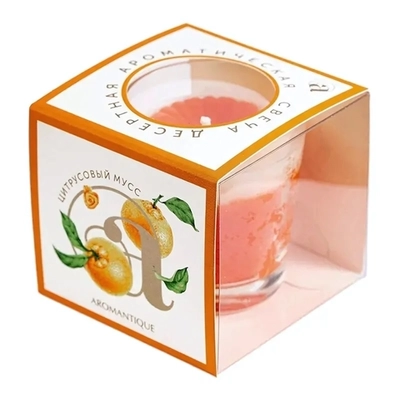 Свеча-десерт Цитрусовый мусс 60гр
