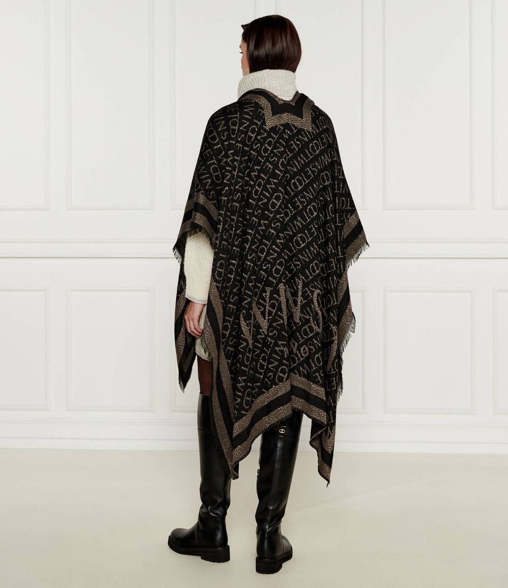 Пончо TWINSET - черный(242TO504A)