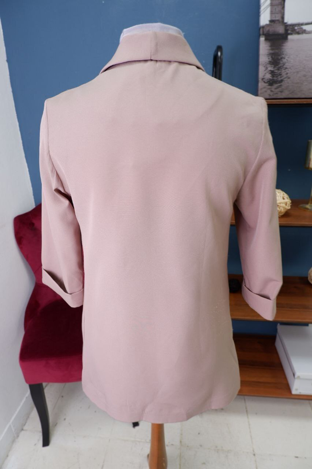 Жакет оригинальный трикотажный 42 размер