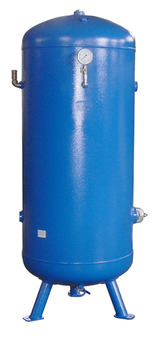 Окрашенный вертикальный ресивер сжатого воздуха remeza рв 900