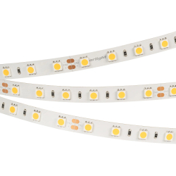 Светодиодная лента RT-B60-10mm 24V Warm2700 (14.4 W/m, IP20, 5m) (Arlight, 14.4 Вт/м, IP20) 008828(3)