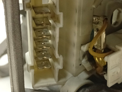 WAA20160OE/01 кт47 Двигатель стиральной машины Bosch 144003 б/у 6 контактов