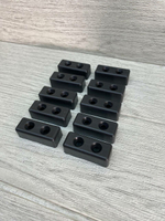 Ножки для мебели пластиковые высота 16 мм 10 штук