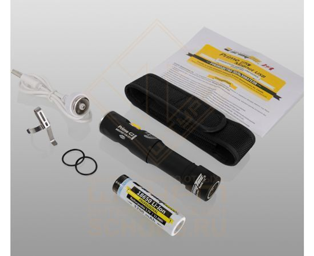 Фонарь Armytek Prime C2 Pro Magnet USB, Теплый