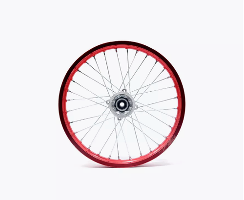 Обод передний 17" (1,60-R17 d=15mm) алюминий/красный