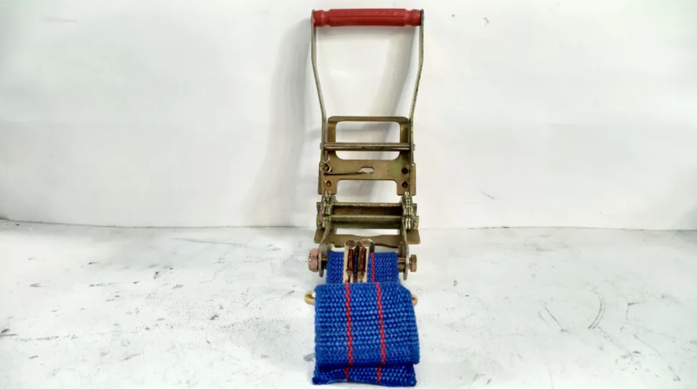 Стяжка груза 4 тонны - 10 метров (цвет: синий) 1.6кг,245х255х70мм