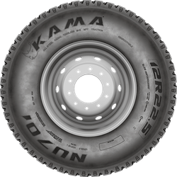 Автошина 315/80R22.5 Кама NU-701 156/150K (ведущие оси карьер)