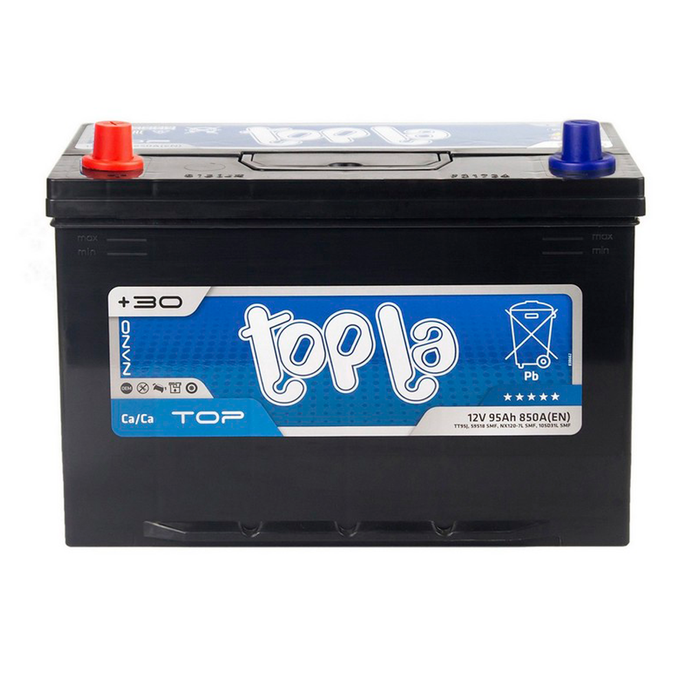 Аккумулятор TOPLA Top (95Ah, 850A, L+)