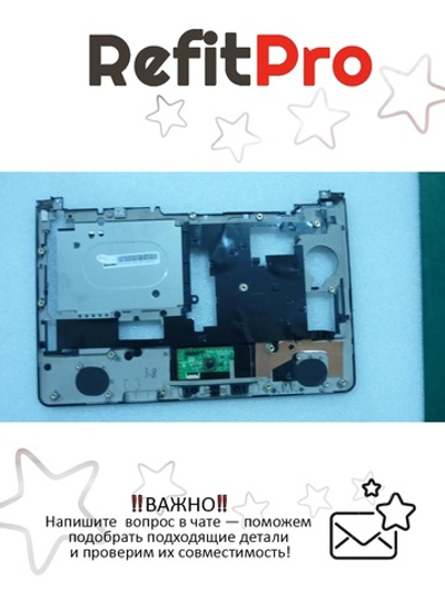 Верхняя часть корпуса (топ-кейс) для ноутбука Lenovo ideapad S10-2C, чёрный (31042148), оригинал