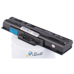 Аккумулятор iBatt 5200mAh, для VGN-FW21L VGN-FW230J VGN-NW320F VPC-CW21FX VPC-F11S1R VPC-F12E1R VPC-F12M1R