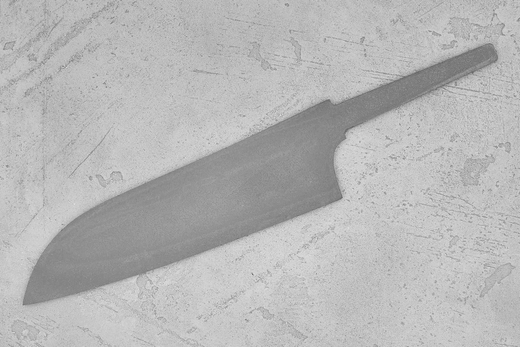 Заготовка для ножа, сталь M390 2,6мм. Модель "Геликон ГС180" с клинком 180мм, ТО 62-63HRC