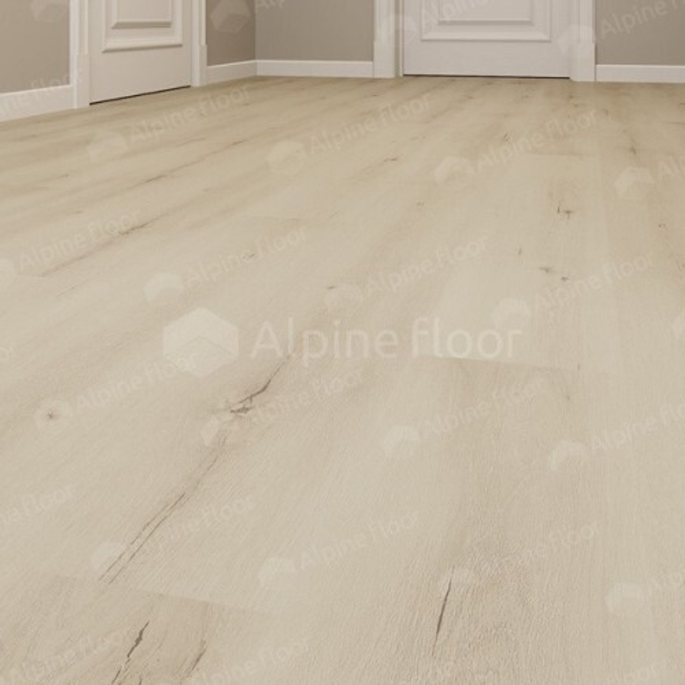 Каменно-полимерная плитка Alpine Floor Solo Ададжио ECO 14-4
