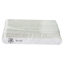 Irisk Пилки одноразовые овальные на деревянной основе 180/240, 50шт