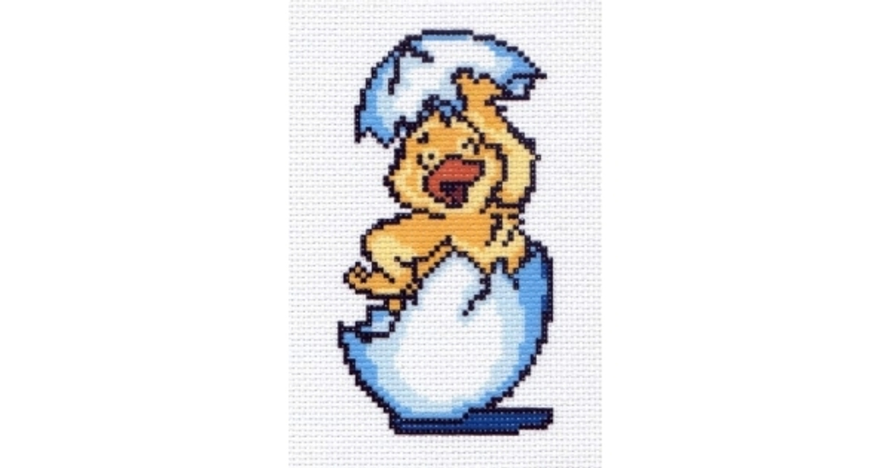 "А вот и я!"-0224 канва с рисунком