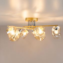 Citilux Клаус CL134162 Люстра потолочная Золото