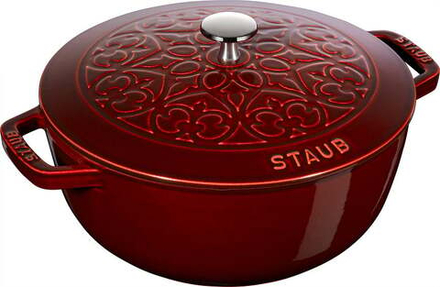 Кастрюля staub special cocotte lilia, нержавеющая сталь, антипригарное покрытие, красная · арт. fabr 40502-295-0
